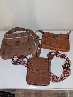 Set of 3 Southwestern Purses